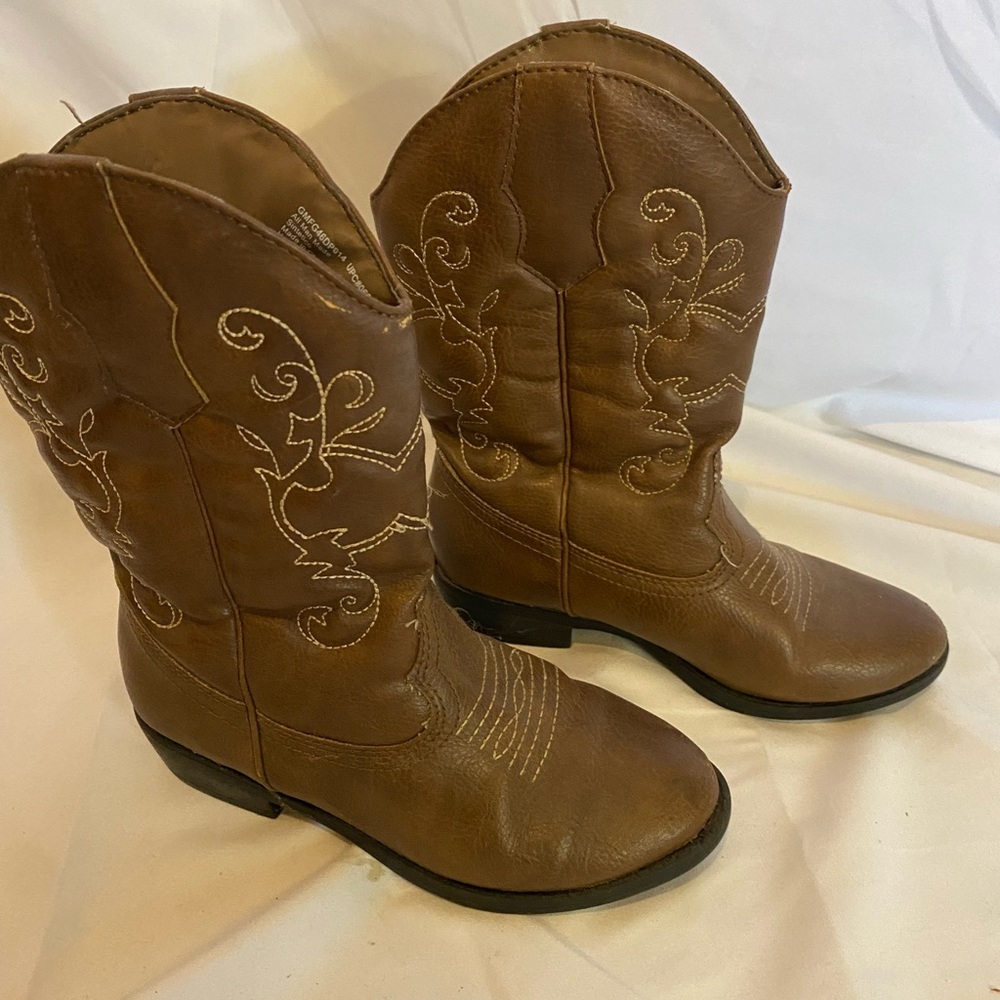 Cowboy boots size 12 toddler